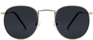 Elton Street - Sunglasses NYS Collection Eyewear Silver/Black
