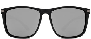 Miller Pl. Polarized - Sunglasses NYS Collection Eyewear Black/Silver