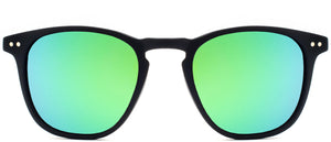 Monitor Elite Polarized - Sunglasses NYS Collection Eyewear Black/Green