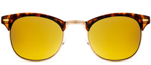 Park Row - Sunglasses NYS Collection Eyewear Tortoise/Fire Red