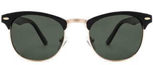 Park Row Polarized - Sunglasses NYS Collection Eyewear Black/Green