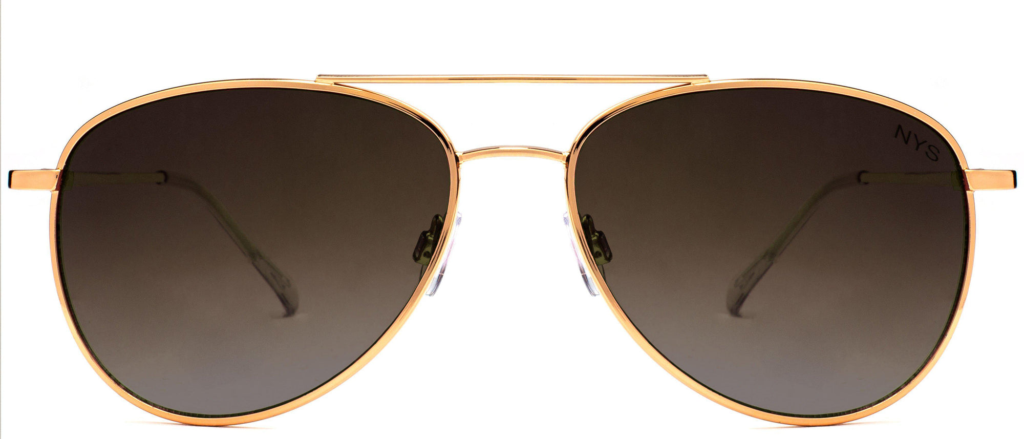 Pearl Street New York - Sunglasses NYS Collection Eyewear Gold/Brown