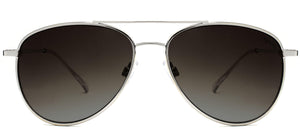 Pearl Street New York - Sunglasses NYS Collection Eyewear Silver/Smoke