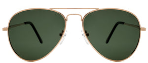 Sullivan Street - Sunglasses NYS Collection Eyewear Gold/Green