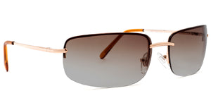 Astor Place Semi-Rimless Sunglasses