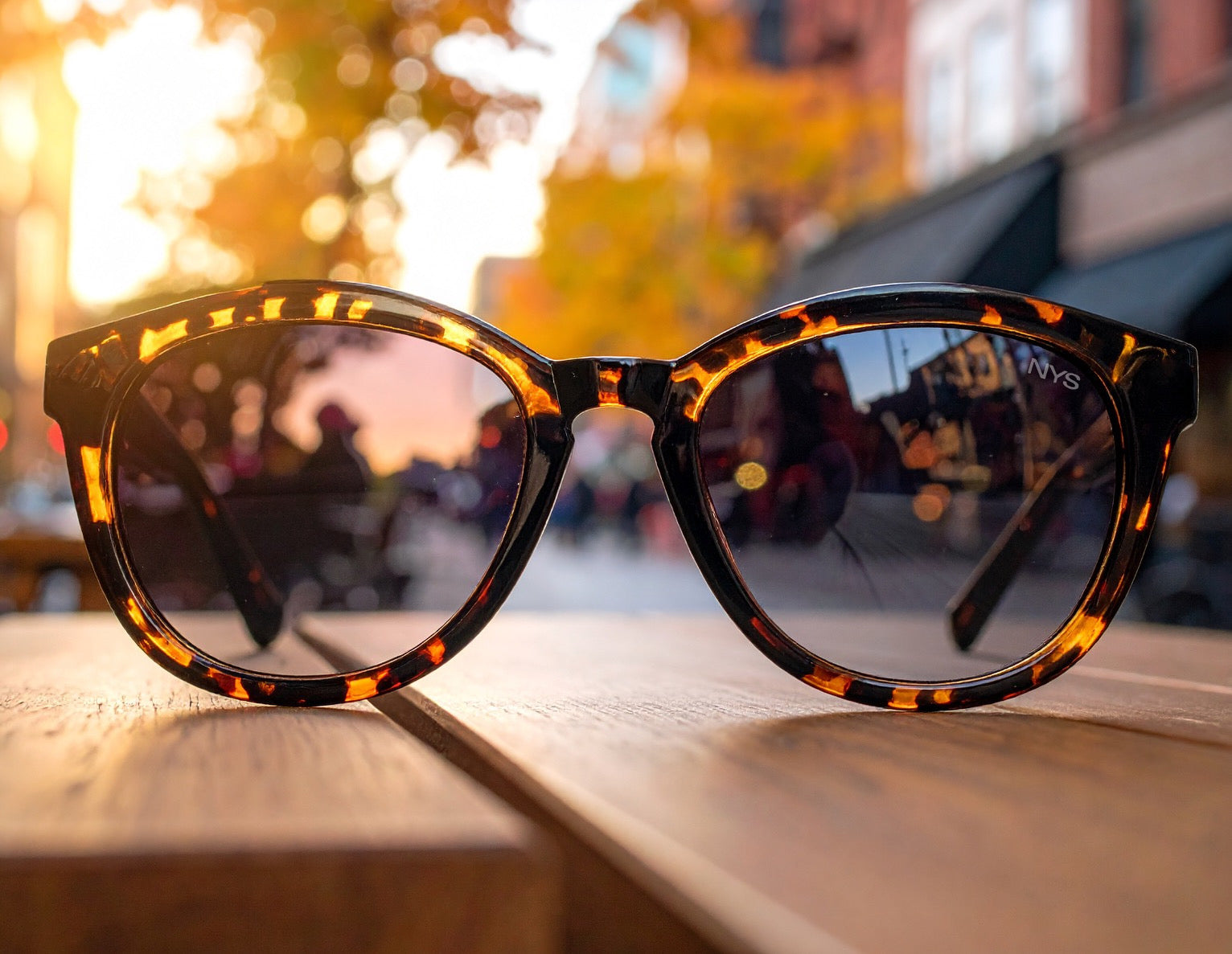 Waverly Place - Sunglasses NYS Collection Eyewear Tortoise/Brown