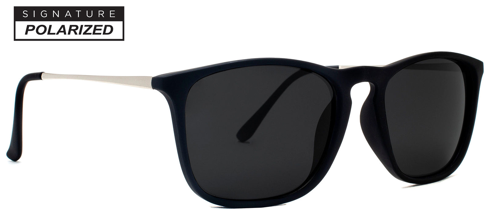 Lawrence Polarized - Sunglasses NYS Collection Eyewear Black/Black