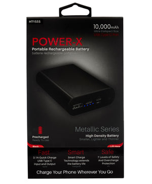 Power-X Portable Rechargeable Battery