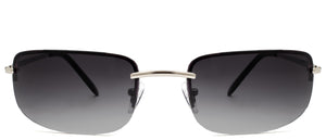 Astor Place - Sunglasses NYS Collection Eyewear Silver/Smoke