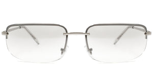 Astor Place - Sunglasses NYS Collection Eyewear Silver/Clear