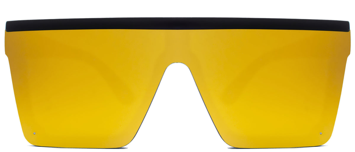 Beaumont Street - Sunglasses NYS Collection Eyewear Black/Fire Red