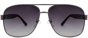 Belmont Avenue - Sunglasses NYS Collection Eyewear Gunmetal/Smoke