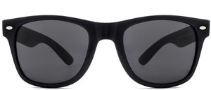 Bleecker Polarized - Sunglasses NYS Collection Eyewear Black/Black