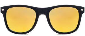 Bleecker Street - Sunglasses NYS Collection Eyewear Black/Fire Red
