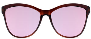 Clarkson Avenue - Sunglasses NYS Collection Eyewear Brown/Pink