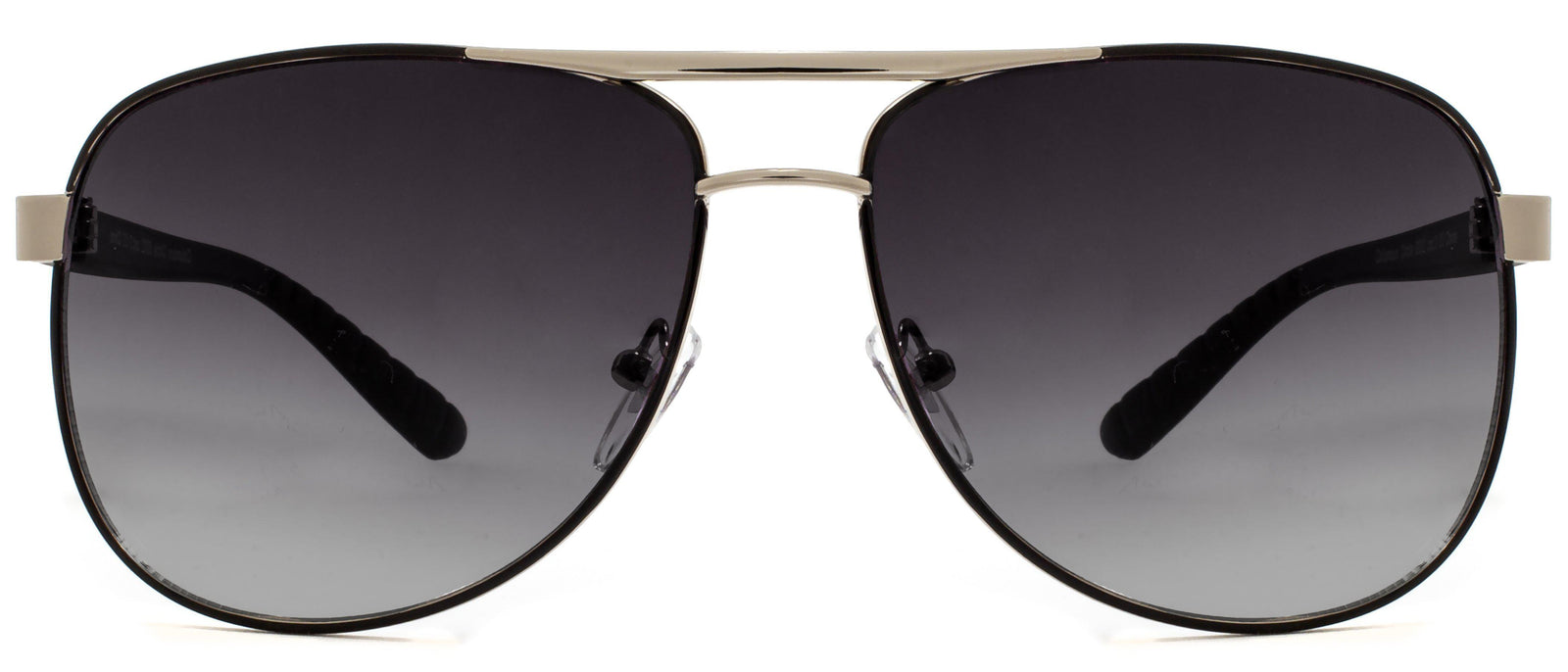 Columbus Circle - Sunglasses NYS Collection Eyewear Silver/Smoke