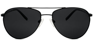 Copley Polarized - Sunglasses NYS Collection Eyewear Black/Black