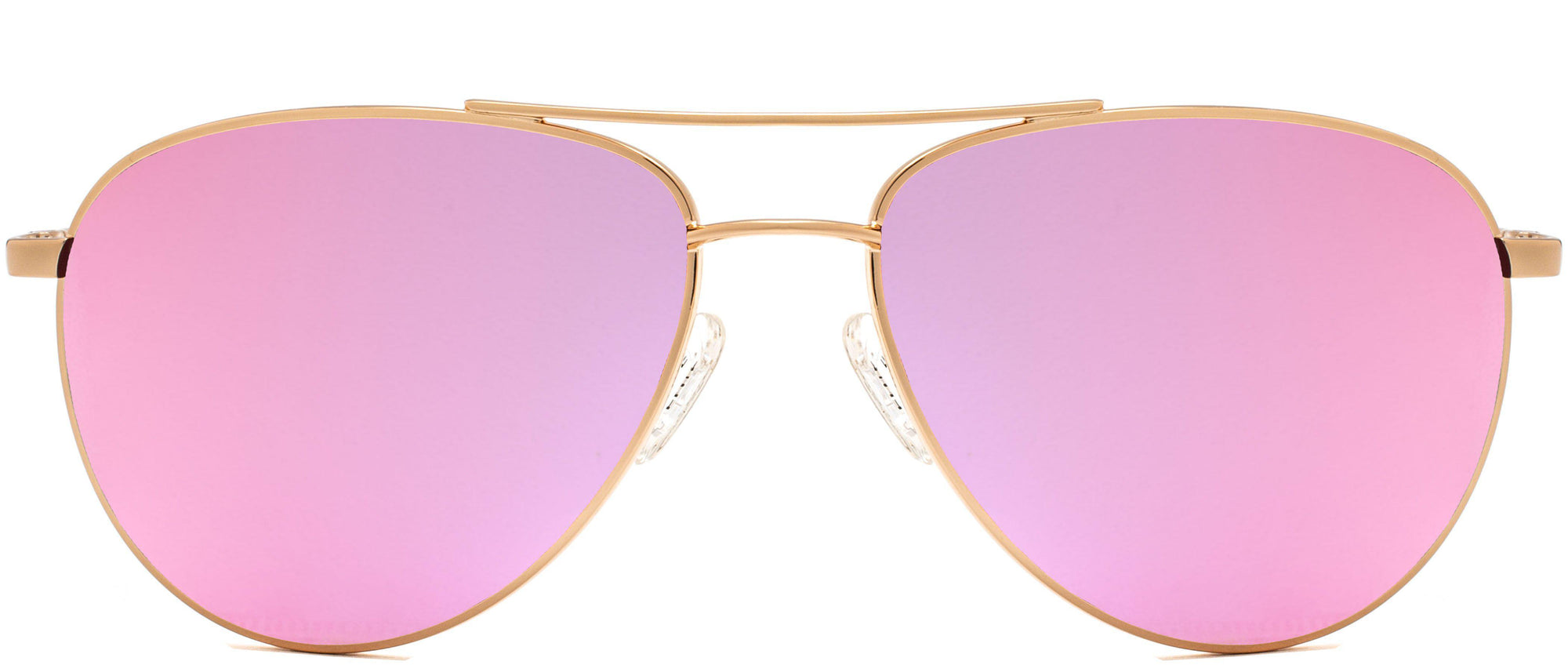 Copley Polarized - Sunglasses NYS Collection Eyewear Rose Gold/Pink