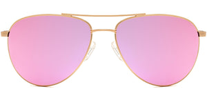 Copley Polarized - Sunglasses NYS Collection Eyewear Rose Gold/Pink