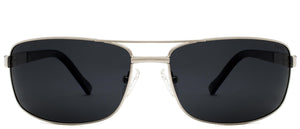 DB Elite Polarized - Sunglasses NYS Collection Eyewear Silver/Black