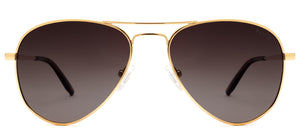 Four20 Elite Polarized - Sunglasses NYS Collection Eyewear Gold/Brown
