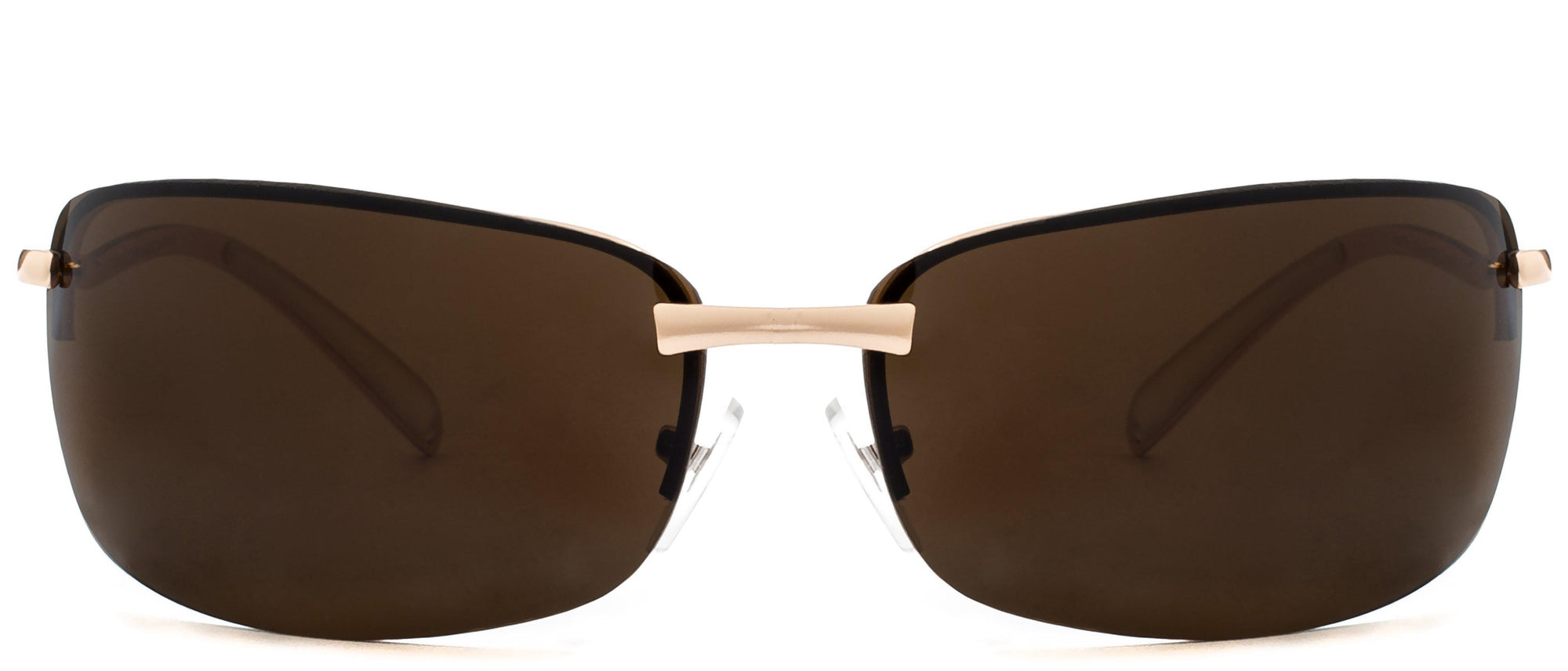 Franklin Square - Sunglasses NYS Collection Eyewear Brown/Gold