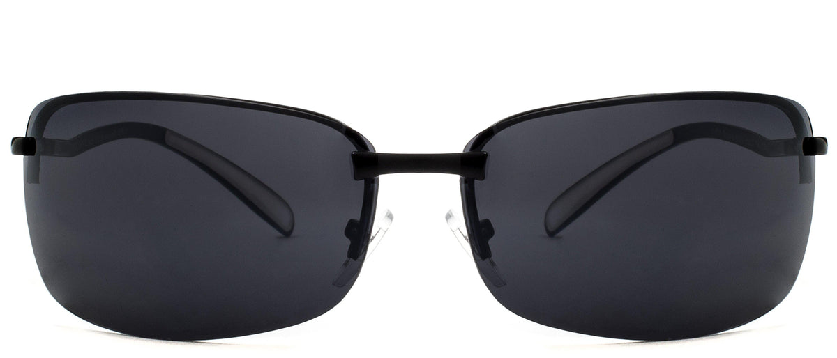 Franklin Square - Sunglasses NYS Collection Eyewear Black/Black