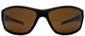 Granite Polarized - Sunglasses NYS Collection Eyewear Black/Brown