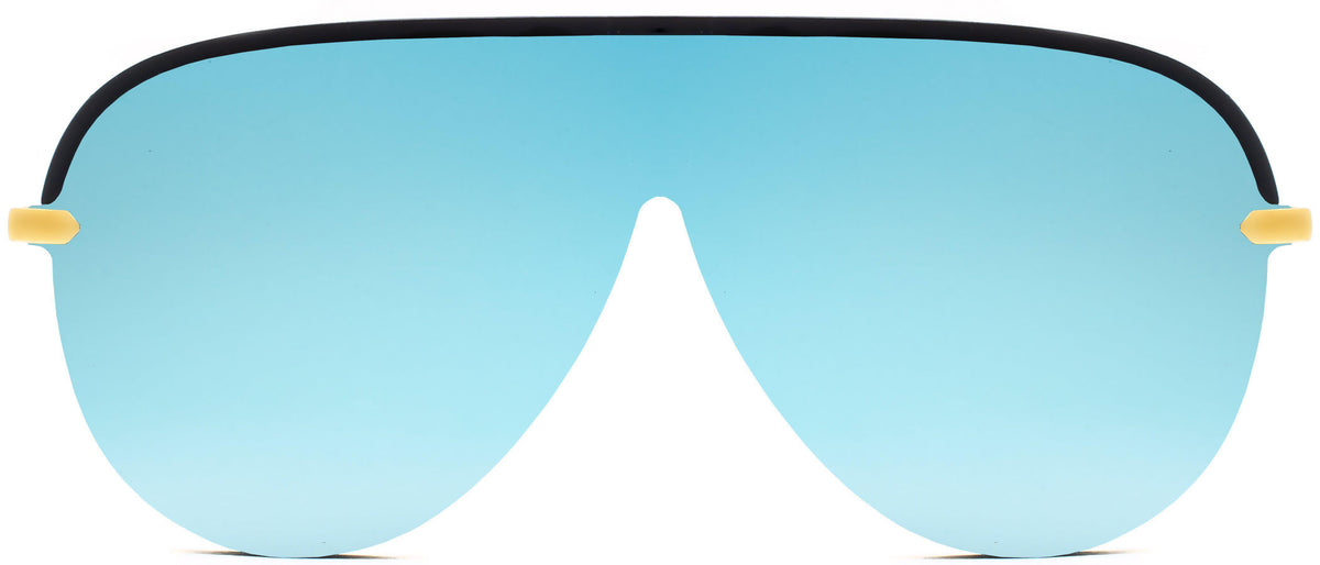 Jacobus Street - Sunglasses NYS Collection Eyewear Gold/Ice Blue