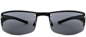 King Street - Sunglasses NYS Collection Eyewear Black/Black