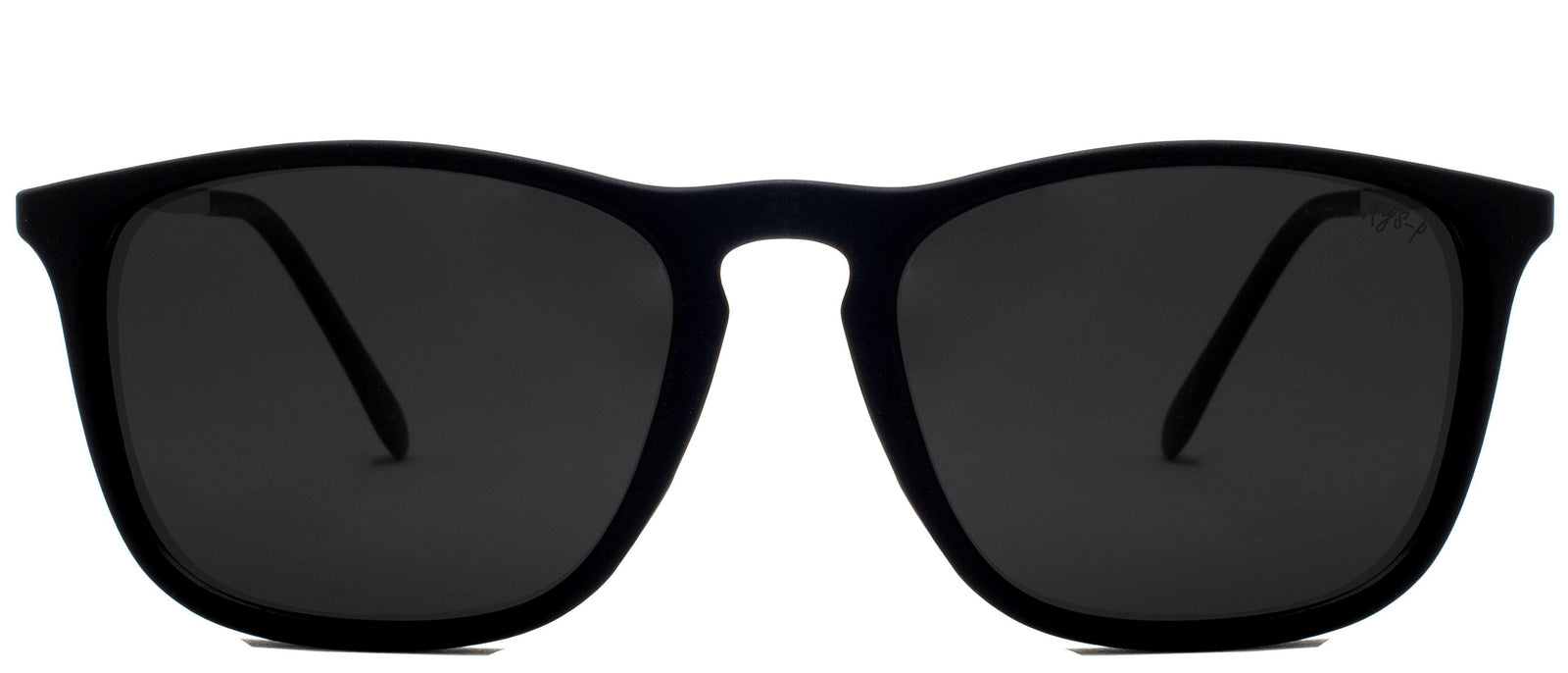 Lawrence Polarized - Sunglasses NYS Collection Eyewear Black/Black