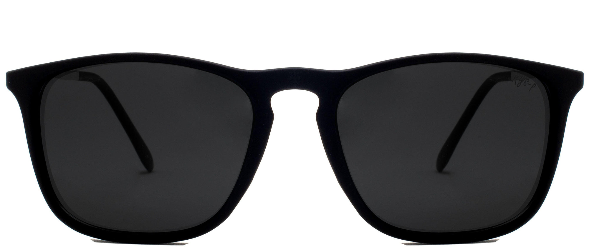 Lawrence Polarized - Sunglasses NYS Collection Eyewear Black/Black