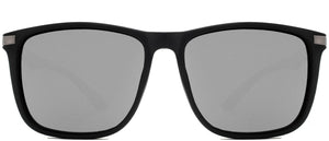 Miller Pl. Polarized - Sunglasses NYS Collection Eyewear Black/Silver