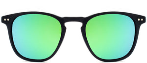Monitor Elite Polarized - Sunglasses NYS Collection Eyewear Black/Green