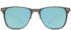 Nelson Elite Polarized - Sunglasses NYS Collection Eyewear Gunmetal/Ice Blue
