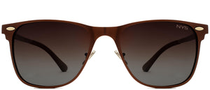 Nelson Elite Polarized - Sunglasses NYS Collection Eyewear Brown/Brown