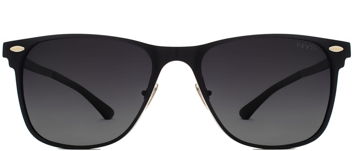 Nelson Elite Polarized - Sunglasses NYS Collection Eyewear Black/Smoke