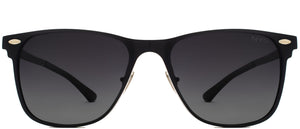 Nelson Elite Polarized - Sunglasses NYS Collection Eyewear Black/Smoke