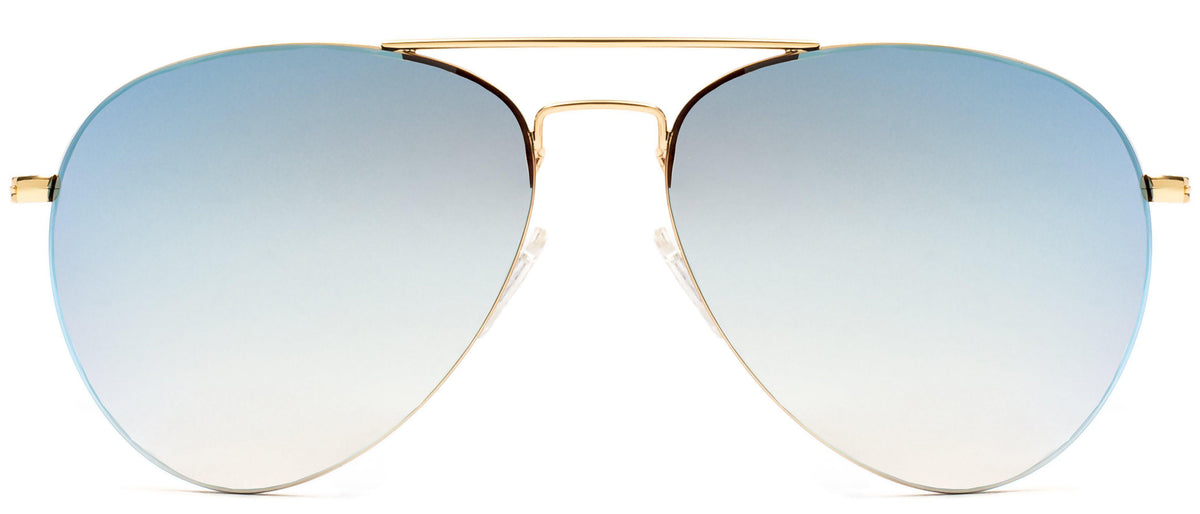 Randolph Aviator 23K Gold AF244 Polarised Sunglasses - US