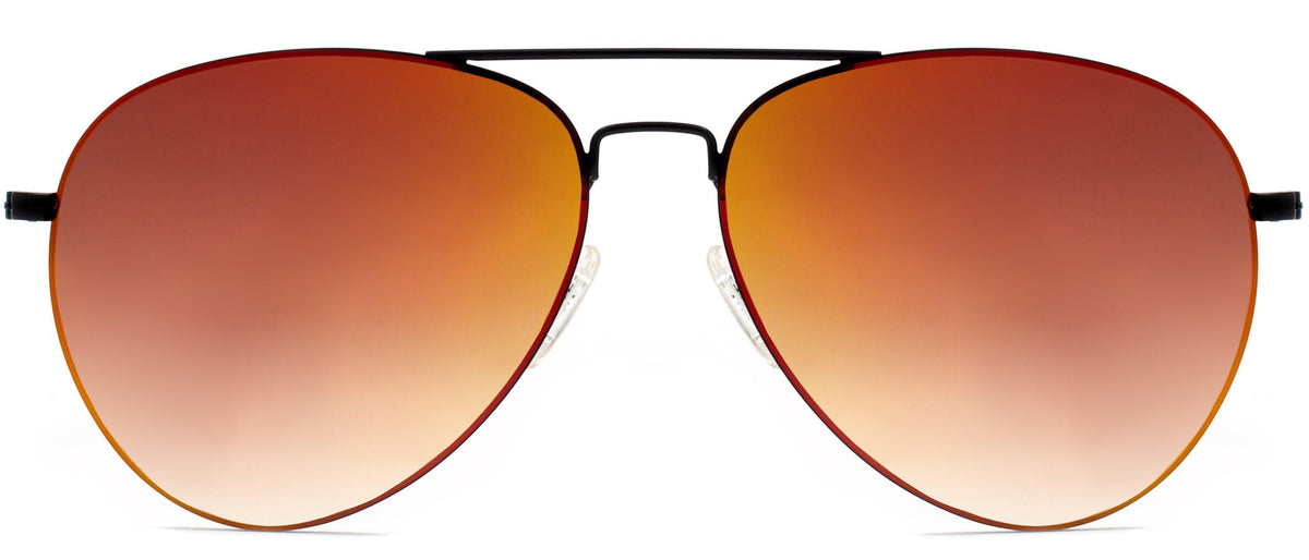 Northbridge Elite - Sunglasses NYS Collection Eyewear Black/Fire Red