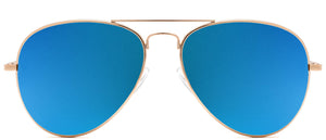Sullivan Street - Sunglasses NYS Collection Eyewear Gold/Blue